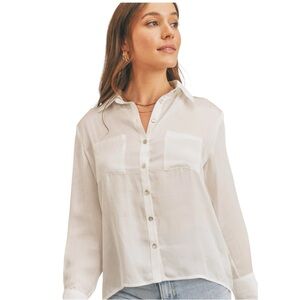 Piper Button Up Shirt Sz Small